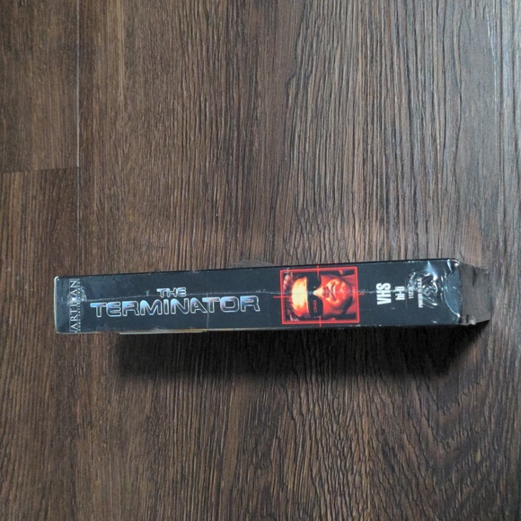 The Terminator VHS Sealed Arnold Schwartzenegger 1999 Vintage - Picture 3 of 7